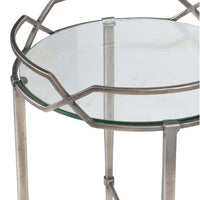 Delaine 18" Side Table-Furniture - Accent Tables-High Fashion Home