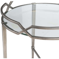 Delaine 25" Side Table-Furniture - Accent Tables-High Fashion Home