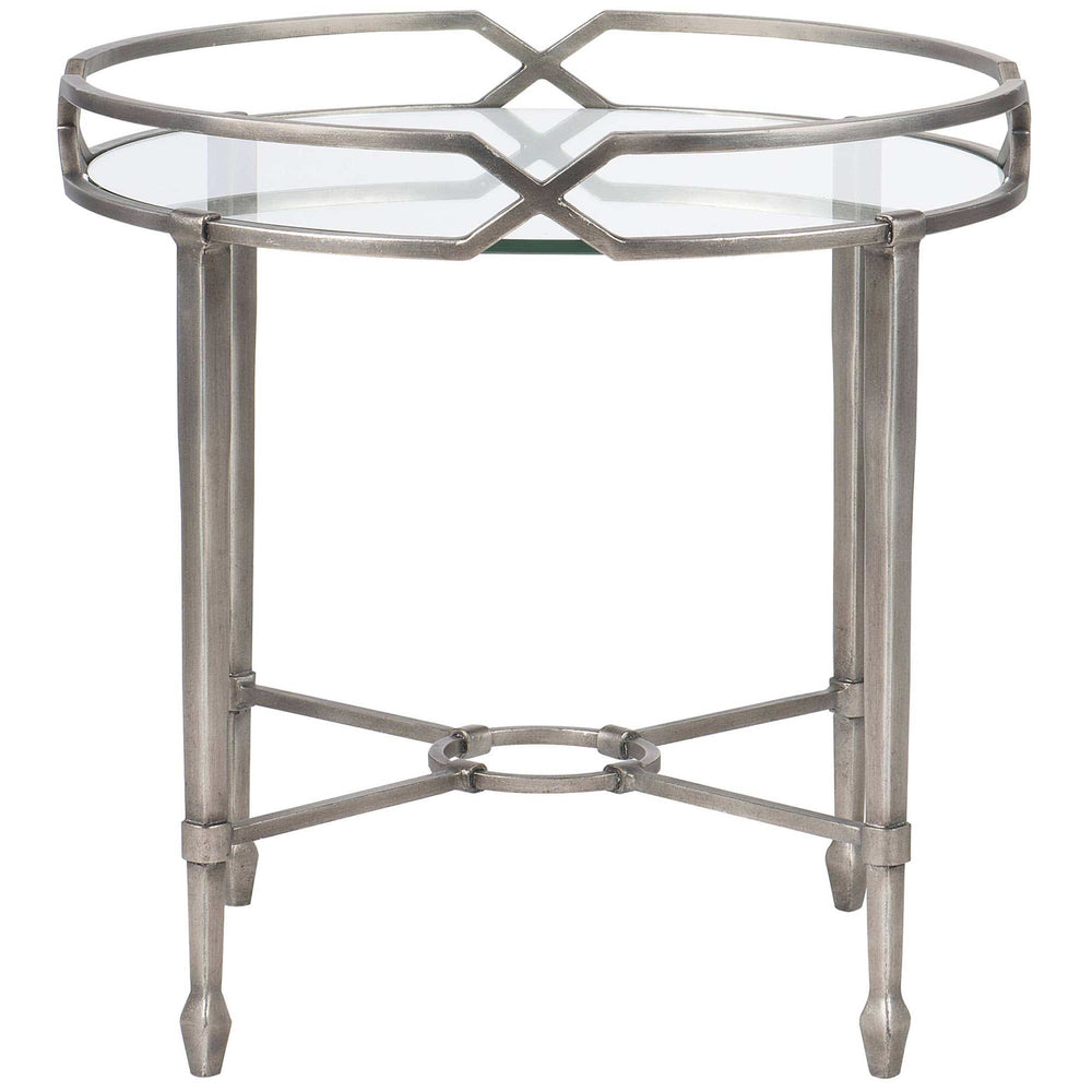 Delaine 25" Side Table-Furniture - Accent Tables-High Fashion Home