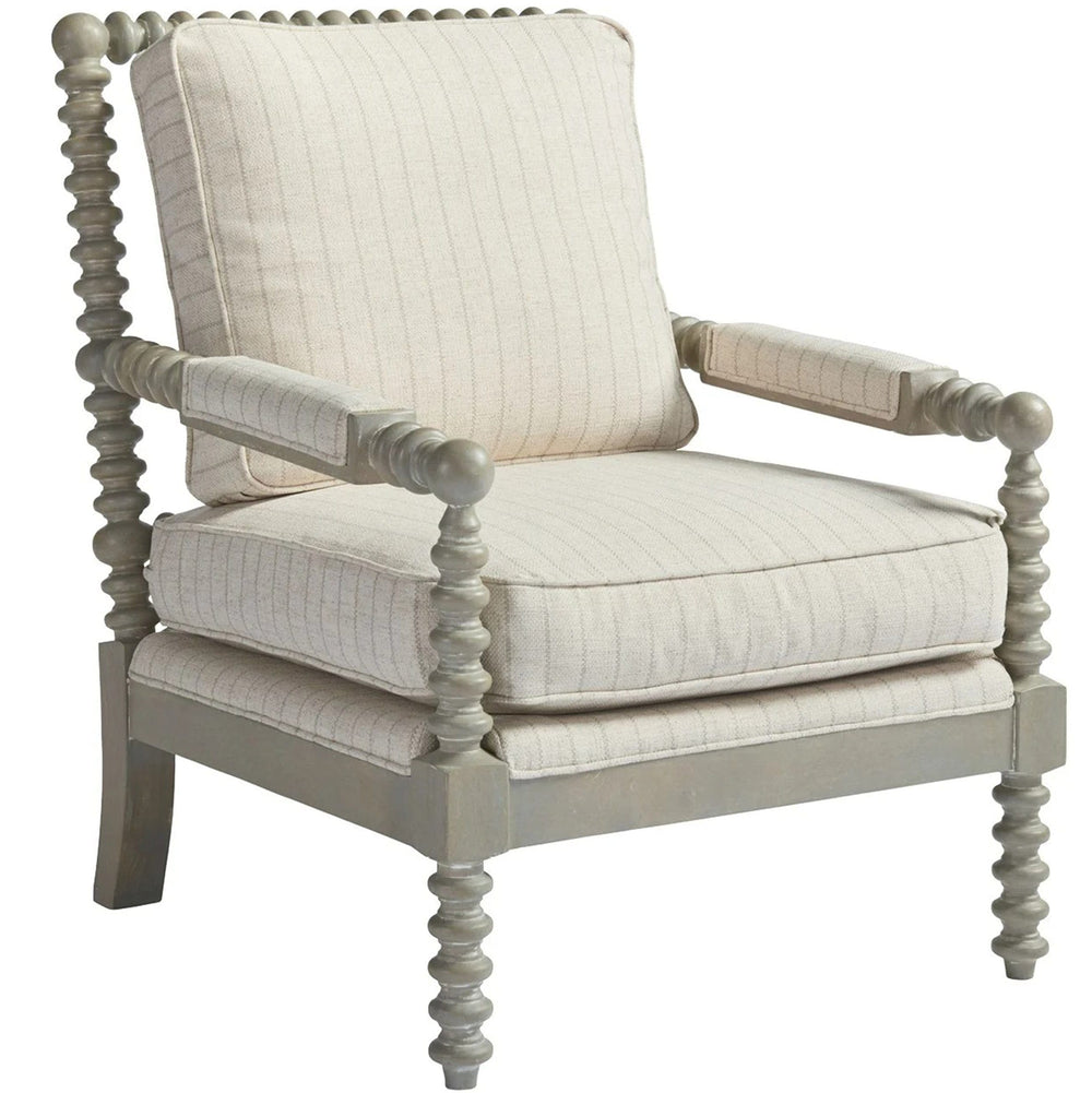 Soho Chair, Idalia Stone-Furniture - Chairs-High Fashion Home
