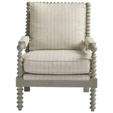 Soho Chair, Idalia Stone-Furniture - Chairs-High Fashion Home