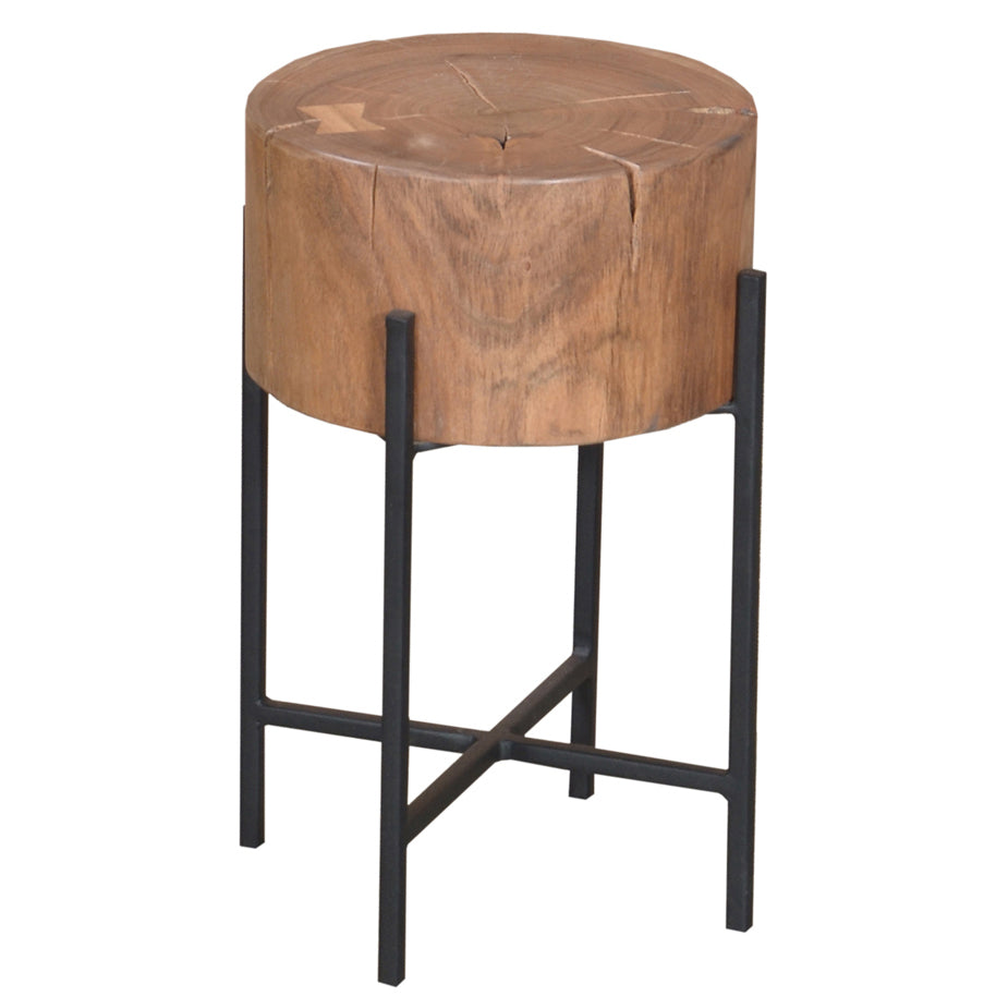 Brixton Round Side Table/Stool - Furniture