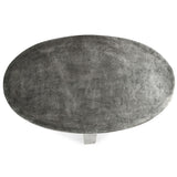 Flores Oval End Table-Furniture - Accent Tables-High Fashion Home