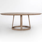 Olivia 78"" Oval Dining Table-High Fashion Home