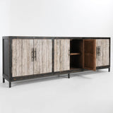Lisbon 6 Door Sideboard-Furniture - Storage-High Fashion Home