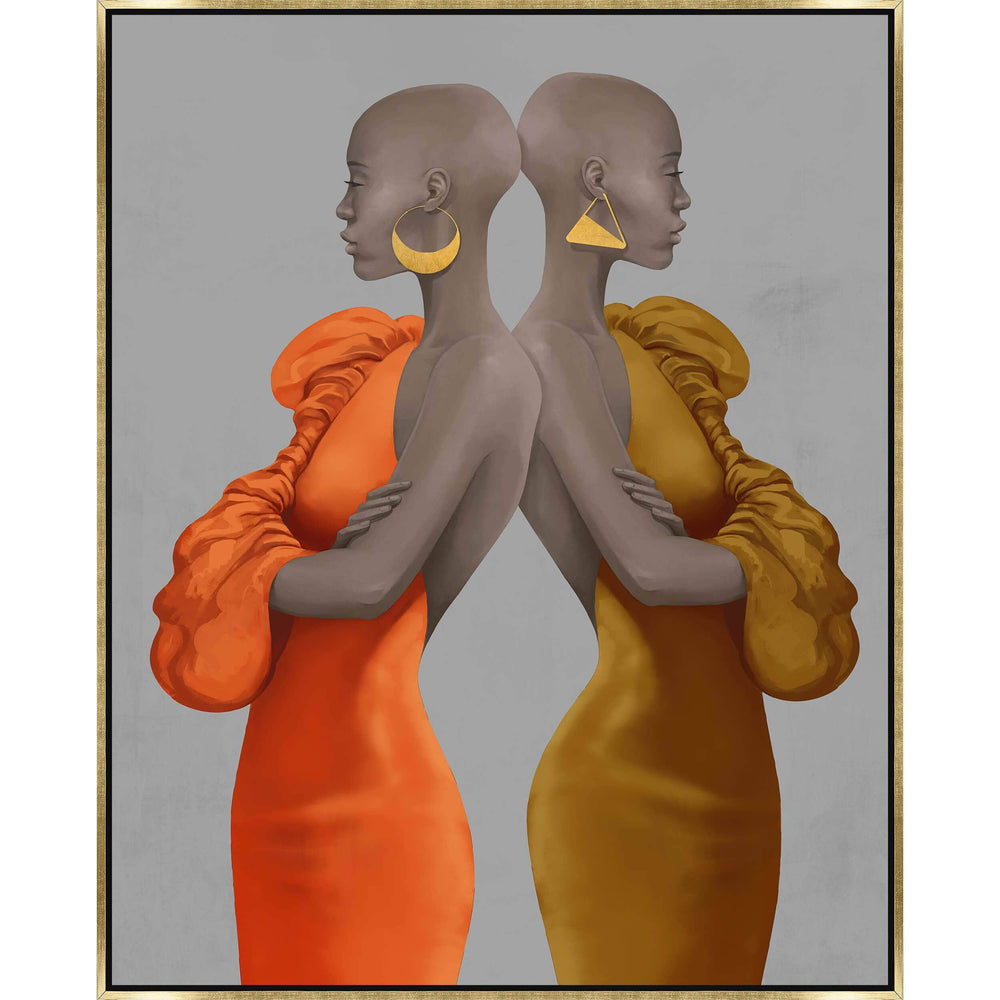 A Vision in Color Framed-Accessories Artwork-High Fashion Home