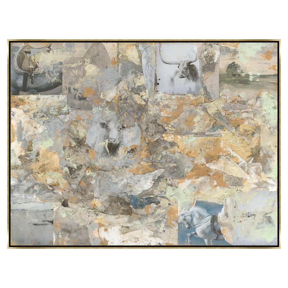 Rural Collage Framed
