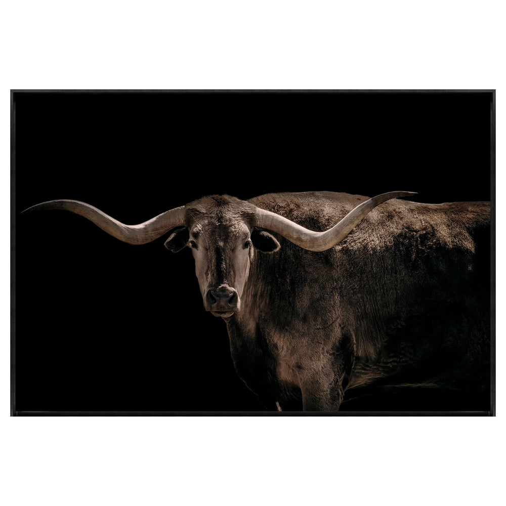 Big Horn in There Framed-Accessories Artwork-High Fashion Home