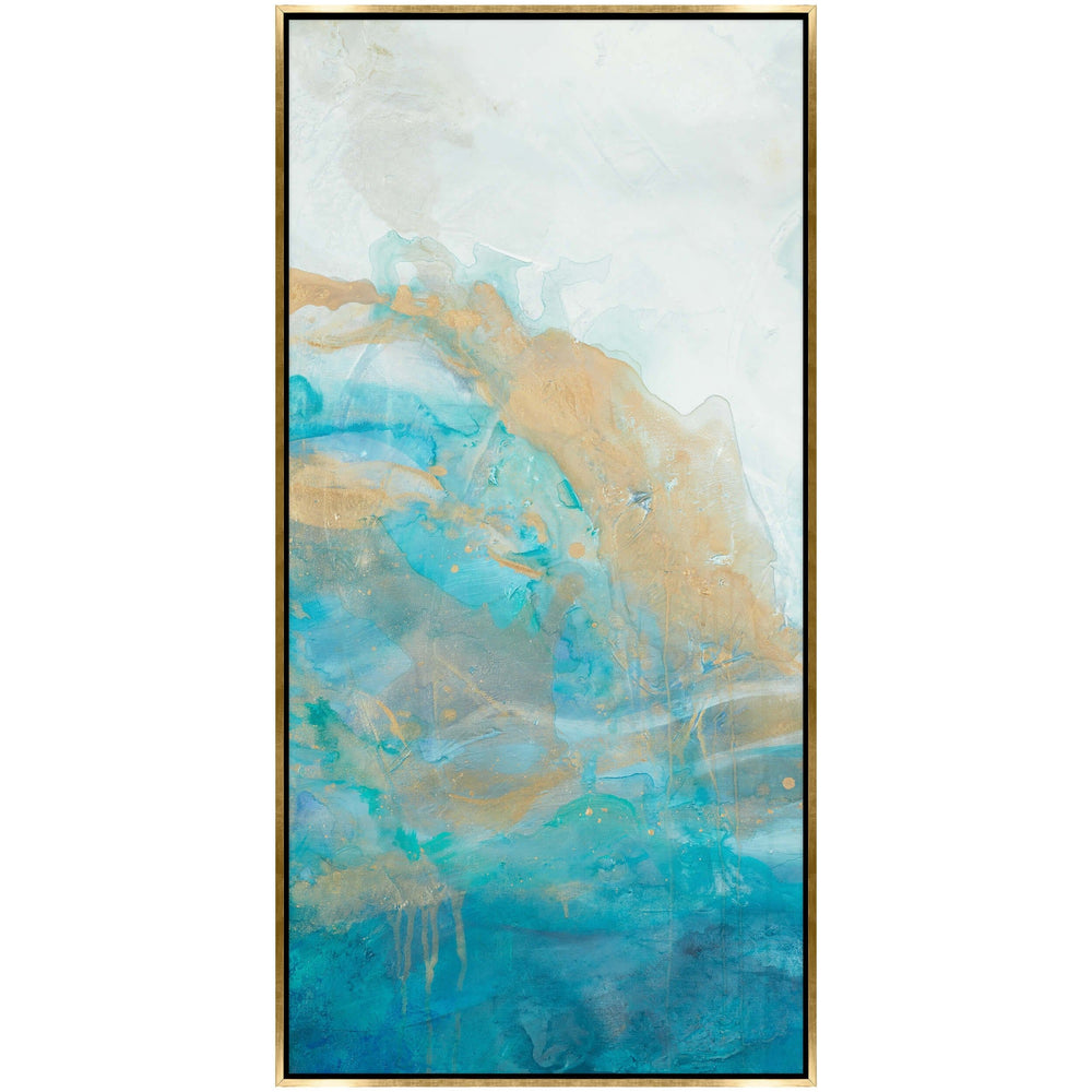 Swimming in Blue I Framed - Accessories Artwork - High Fashion Home