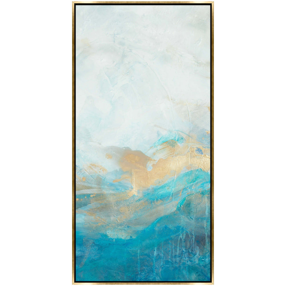 Swimming in Blue II Framed - Accessories Artwork - High Fashion Home