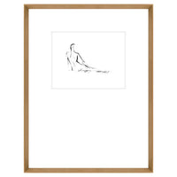 Figure Drawing III Framed - Accessories Artwork - High Fashion Home