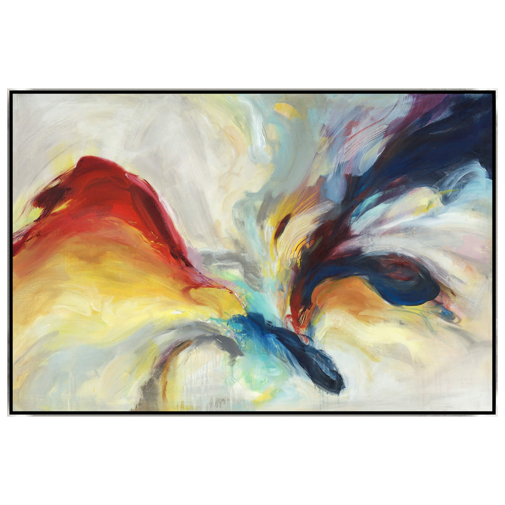 Color Explosion in Poly Gold Float Frame 36PUEC1607  -