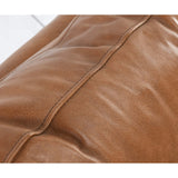 Christopher Leather Club Chair, Tan