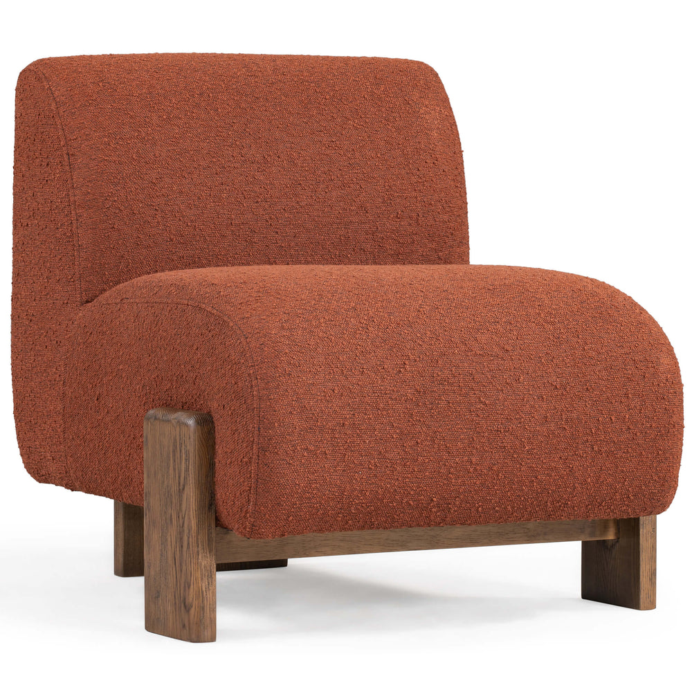 Chelsea Chair, Rust-Furniture - Chairs-High Fashion Home