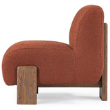 Chelsea Chair, Rust-Furniture - Chairs-High Fashion Home
