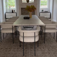 Wilks Dining Table, White