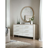 Cascade Two Tone Six Drawer Dresser-Furniture - Storage-High Fashion Home