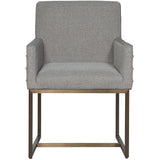 Cooper Arm Chair, Silver Lining-Furniture - Chairs-High Fashion Home