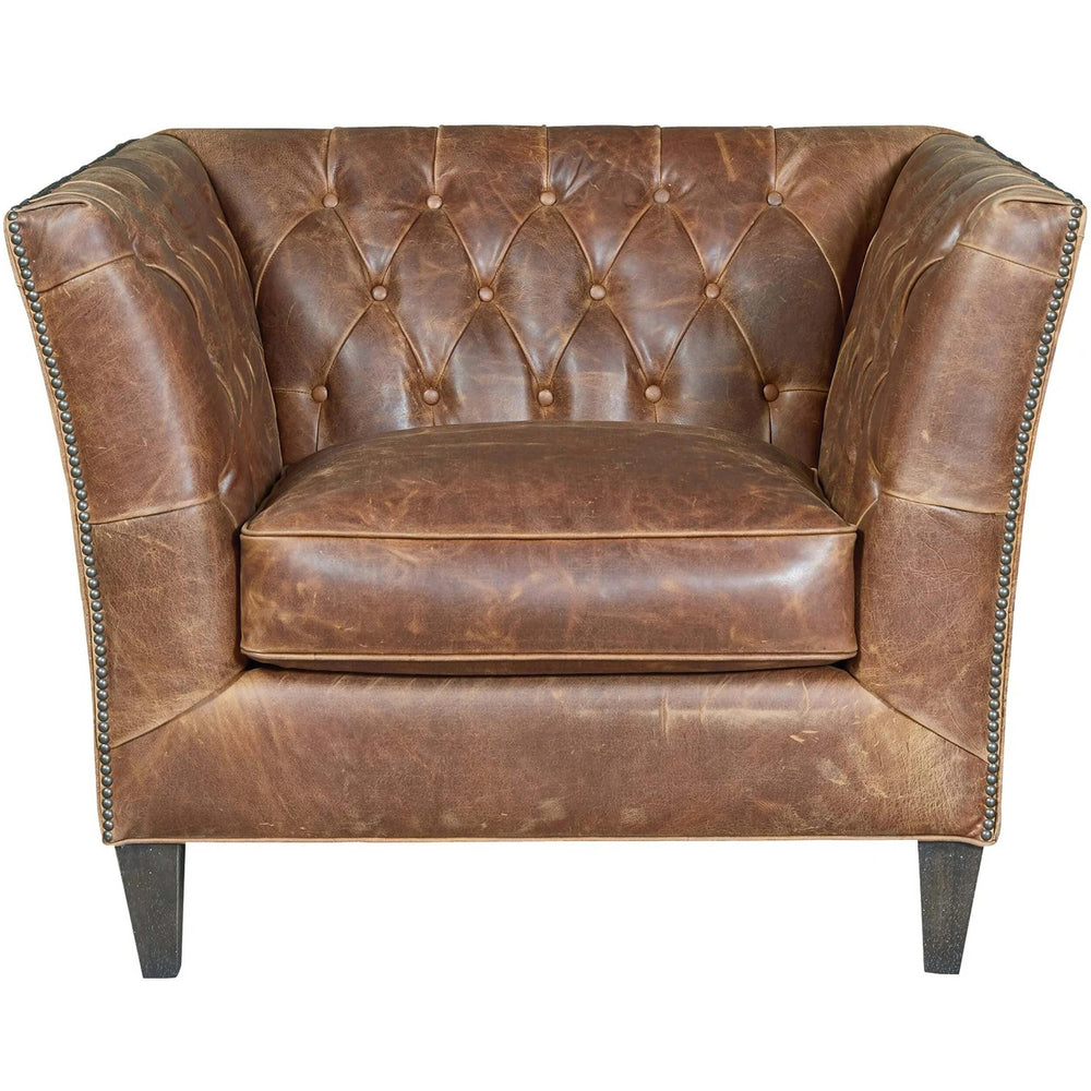 Duncan Leather Chair-Furniture - Chairs-High Fashion Home