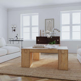 Commerce & Market Square Cocktail Table-Furniture - Accent Tables-High Fashion Home