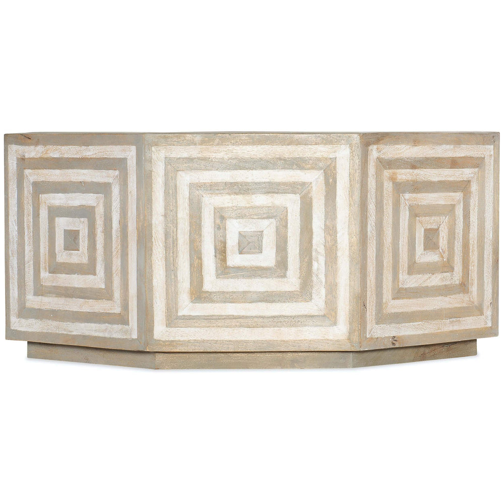 Commerce & Market Octagonal Cocktail Table-Furniture - Accent Tables-High Fashion Home
