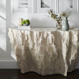 Camilla Fossilized Clam Console Table-Furniture - Accent Tables-High Fashion Home