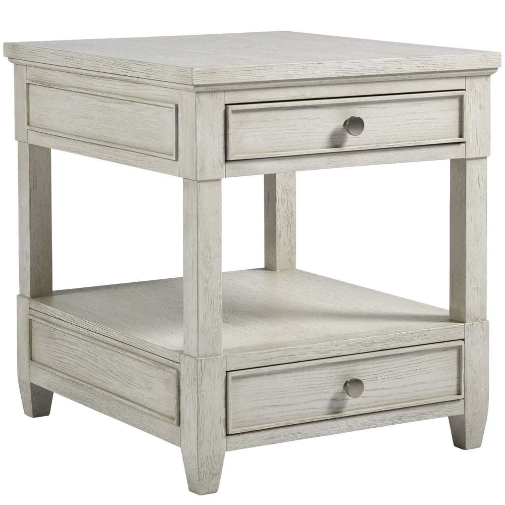 Escape 2 Drawer End Table-Furniture - Accent Tables-High Fashion Home