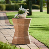 Octagonal Side Table-Furniture - Accent Tables-High Fashion Home
