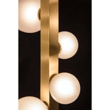 Mini Hinsdale 5 Light Lamp, Aged Brass - Lighting - High Fashion Home