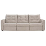 Kaya Power Motion Leather Sofa, 330-100-Furniture - Sofas-High Fashion Home