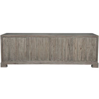 Putnam Media Console, Raked Gray-Furniture - Storage-High Fashion Home