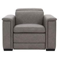 Lioni Leather Power Motion Chair-Furniture - Chairs-High Fashion Home