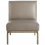 Hollywood Leather Chair-Furniture - Chairs-High Fashion Home
