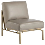 Hollywood Leather Chair-Furniture - Chairs-High Fashion Home