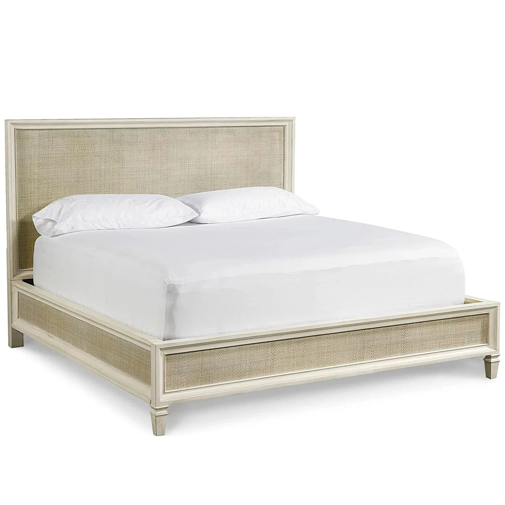 Woven Accent Bed-Furniture - Bedroom-High Fashion Home