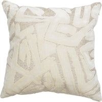 ACDC Pillow, Natural-Accessories-High Fashion Home