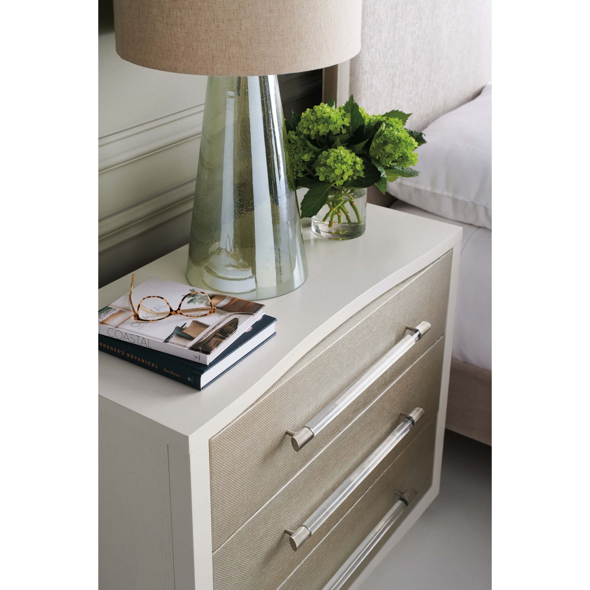 A Clear Touch Nightstand High Fashion Home