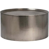 Harper Coffee Table, Nickel-Furniture - Accent Tables-High Fashion Home