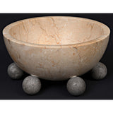 Bala Marble Bowl-Accessories-High Fashion Home