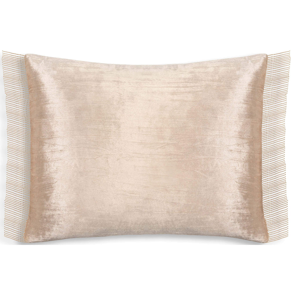 Cloud 9 Amani Lumbar Pillow, Gold - Accessories - High Fashion Home