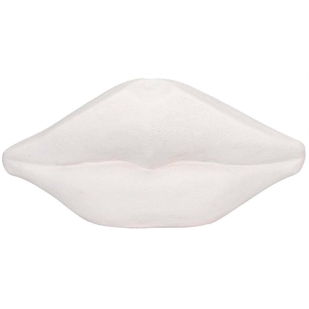 Lips, White Fiber Cement-High Fashion Home