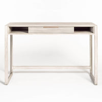 Riley Desk, Brushed Smoke-Furniture - Office-High Fashion Home