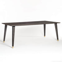 Brighton Rectangular Dining Table, Brushed Carbon-Furniture - Dining-High Fashion Home