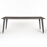Brighton Rectangular Dining Table, Brushed Carbon-Furniture - Dining-High Fashion Home