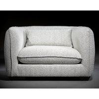 Campbell Chair, Flannel Grey-Furniture - Chairs-High Fashion Home