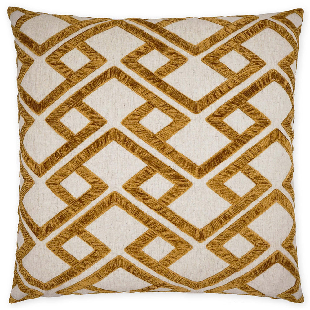 Accolade Pillow, Amber-Accessories-High Fashion Home