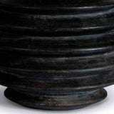Accordian Table Lamp, Black-Accessories-High Fashion Home
