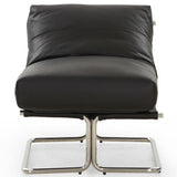Alaia Leather Chair, Heirloom Black-Furniture - Chairs-High Fashion Home