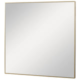 Alexo Square Mirror, Gold-Accessories-High Fashion Home