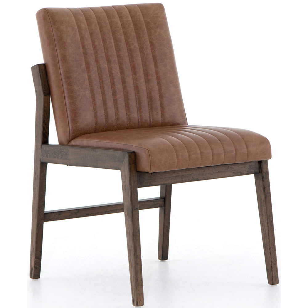 Alice Leather Dining Chair, Sonoma Chestnut - Furniture - Dining - High Fashion Home